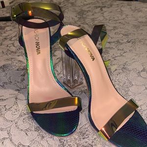 New in the box Multicolor High Heels